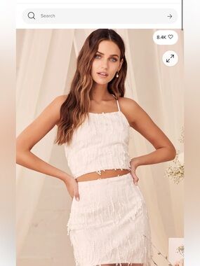 Lulus 2 piece mini dress